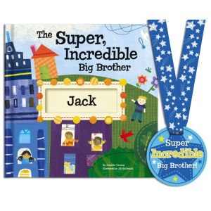 The Super Incredible Big Brother Personalized Storybook
