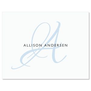 Initial Personalized Note Cards