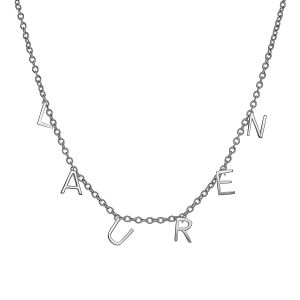 Dainty Name Sterling Silver Choker Necklace