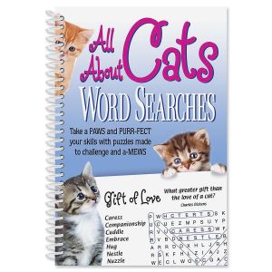 All About Cats Word Searches Book