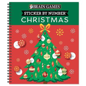 Christmas Tree Sticker By Number Brain Games®