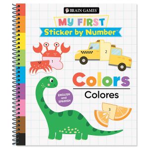 My First Sticker by Number Colors Brain Games®