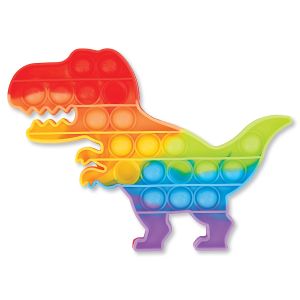 Dinosaur Rainbow Pop Fidgets