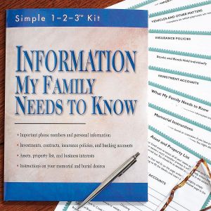 Information My Family Needs to Know Kit