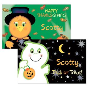 Kids' Ghost Autumn Placemat