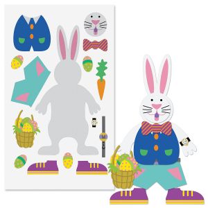 Design-Your-Own-Bunny Easter Stickers