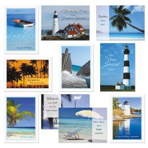 Waterside Birthday Cards Value Pack