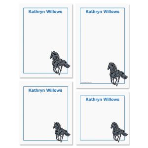 Horse Patterns Notepads