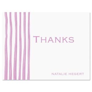 Sheer Delight Thank You Card-Lavender-609279A