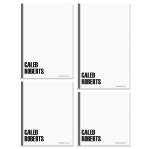 Stylin' Notepads-Black-609286A