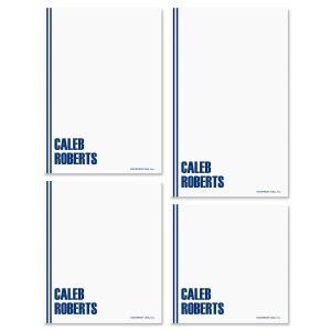 Stylin' Notepads-Dark-Blue-609286B