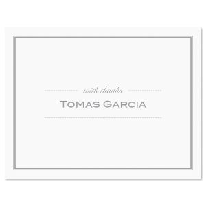 Refined Thank You Cards-Grey-609291C