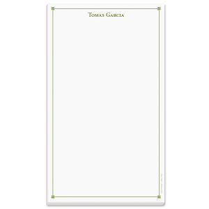 Atticus Notepad-Green-609314B