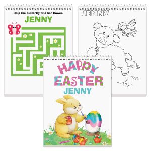 Easter Color & Activity Book Girl