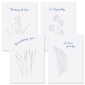 Moments Past Deluxe Sympathy Cards