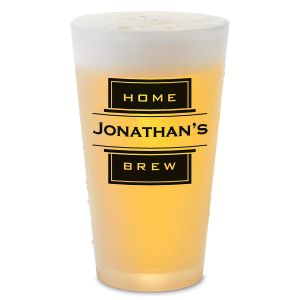 Home Brew Pint Glass