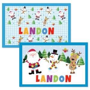 Personalized Christmas Placemat