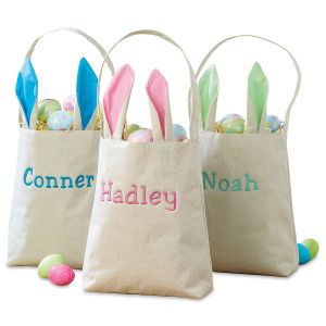 Personalized Easter Tote with Ears
