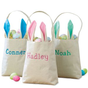 Pink Easter Tote with Ears
