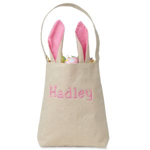 Pink Easter Tote with Ears