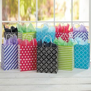 Geometric Patterns All-Occasion Gift Bags at Current Catalog
