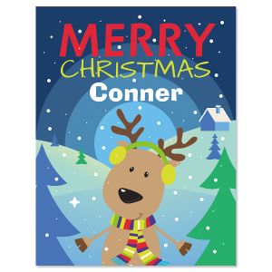 Christmas Color & Activity Personalized Book