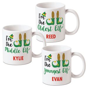Personalized Elf Mugs
