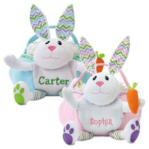  Personalized Bunny Easter Baskets
