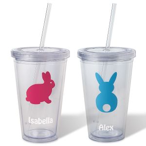 Easter Acrylic Personalized Beverage Cups