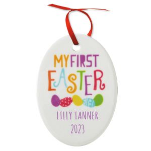 Baby's First Personalized Easter Ornament