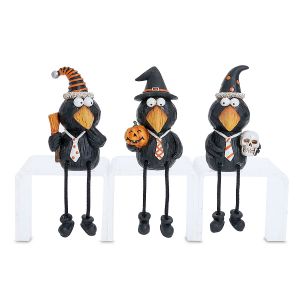 Black Crows Shelf-Sitter Figurines