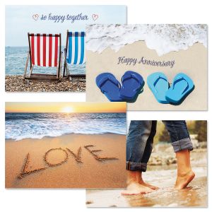 Paradise Anniversary Cards