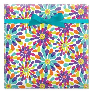 Color Splash  Jumbo Rolled Gift Wrap