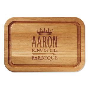 BBQ Personalized Wood Cutting Board