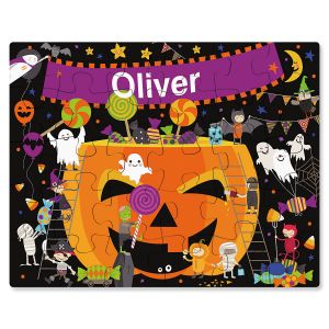 Halloween Dance Party Personalized Puzzle