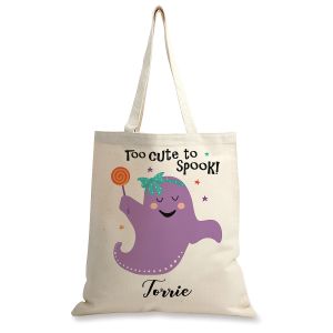Ghost Personalized Canvas Tote