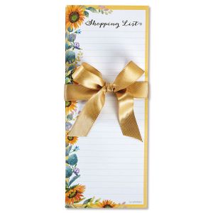 Sunflower Lined List Pads