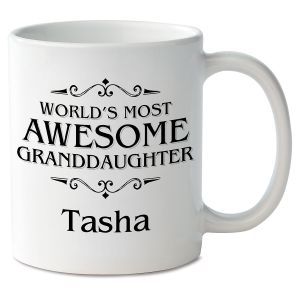 World's Most Awesome Granddaughter Mug