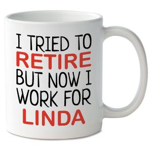 Retired Personalized Mug