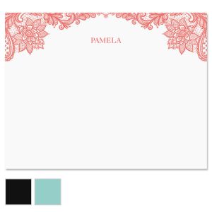Amelia Lace Folded Note Cards