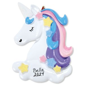 Unicorn Christmas Ornament