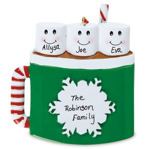  Marshmallow Mug Personalized Ornament