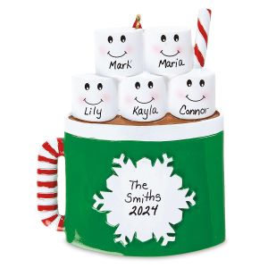 Marshmallow Mug - 5 Names Ornament