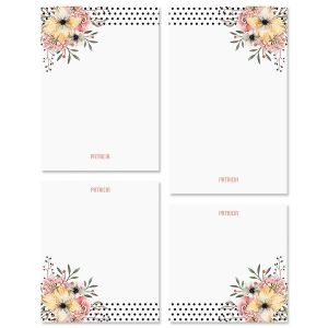 Floral Dots Notepads