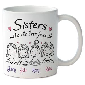 Sisters Faces - 4 Names