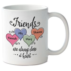 Friends Mug - 4 Names