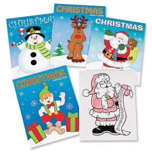 Assorted Christmas Coloring Books