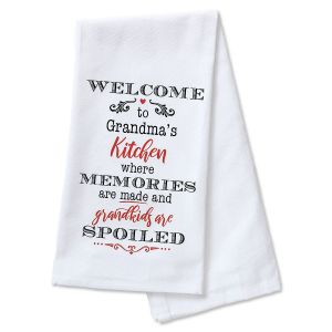 Grandma's Personalized Kitchen Towel