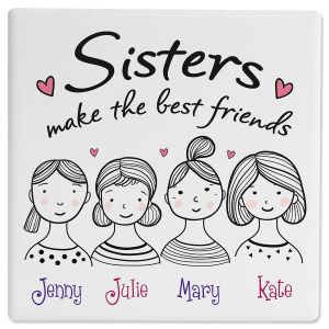 Sisters Faces - 4 Names