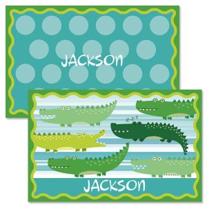 Alligator Personalized Kids' Placemat